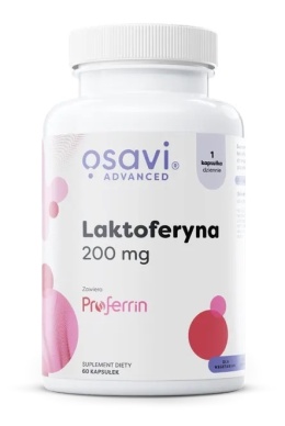 OSAVI Laktoferyna 200 mg (60 kaps.)