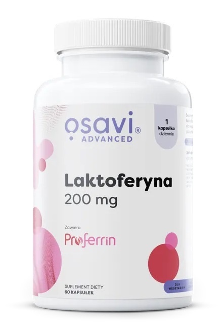 OSAVI Laktoferyna 200 mg (60 kaps.)
