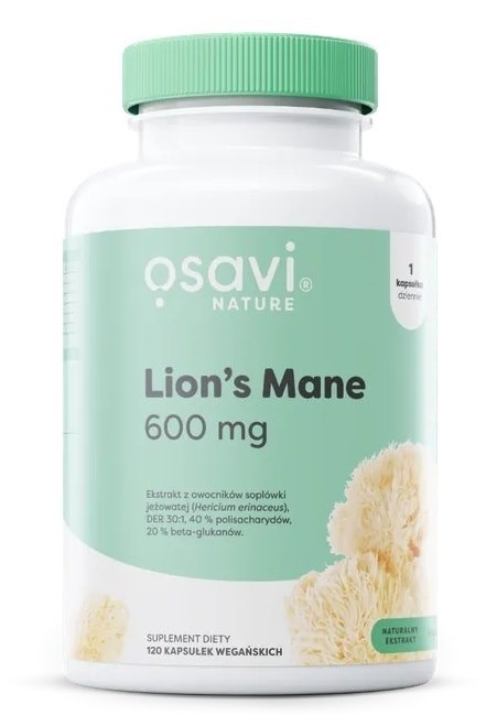 OSAVI Lion's Mane 600 mg (120 kaps.)