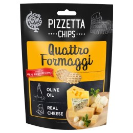 Przekąska PIZZETTA CHIPS Quattro Formaggi, 70 g