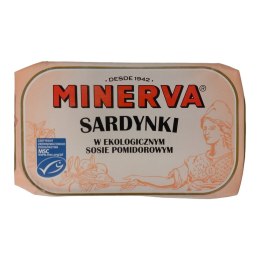 SARDYNKI MSC W BIO SOSIE POMIDOROWYM 120 g - MINERVA