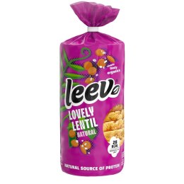 WAFLE Z SOCZEWICY PROTEINOWE SOLONE BEZGLUTENOWE BIO 100 g - LEEV