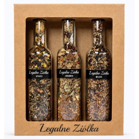 Zestaw herbat Legalne Ziółka, 3*75g