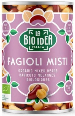 FASOLA MIX W ZALEWIE BIO 400 g (240 g) - LA BIO IDEA