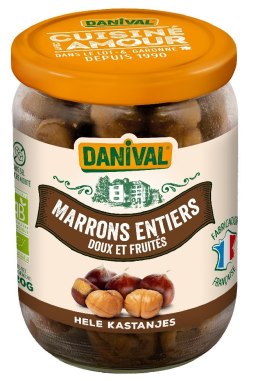 KASZTANY JADALNE CAŁE (GOTOWANE) BIO 320 g - DANIVAL
