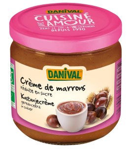 KREM Z KASZTANÓW JADALNYCH BIO 380 g - DANIVAL