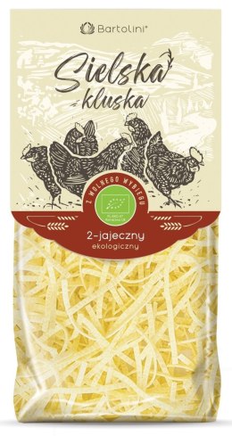 MAKARON (2-JAJECZNY) KRAJANKA BIO 250 g - BARTOLINI (SIELSKA KLUSKA)