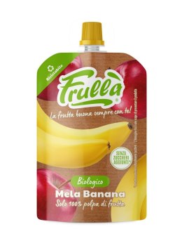 MUS JABŁKO - BANAN BEZ DODATKU CUKRÓW BIO 100 g - FRULLA