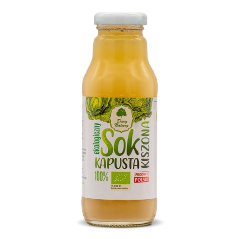 SOK Z KAPUSTY KISZONEJ BIO 270 ml - DARY NATURY