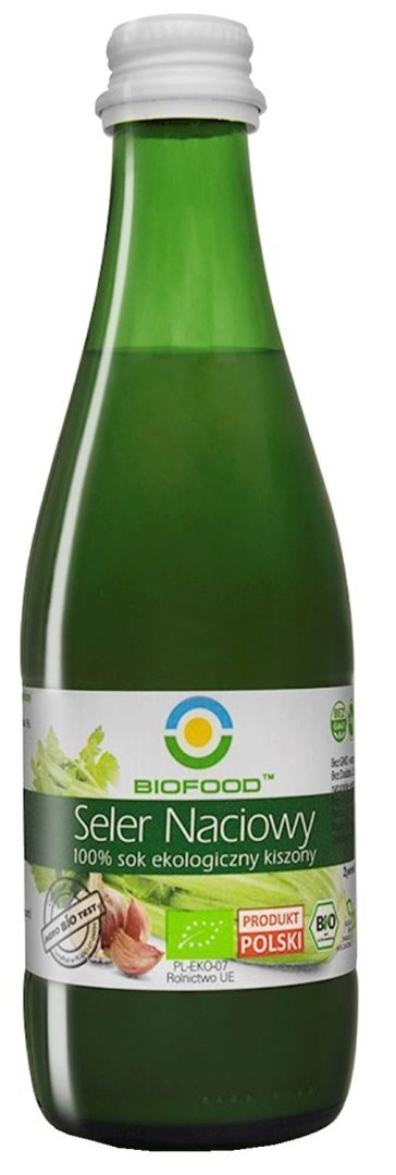 SOK Z SELERA NACIOWEGO KISZONEGO NFC BEZGLUTENOWY BIO 300 ml - BIOFOOD