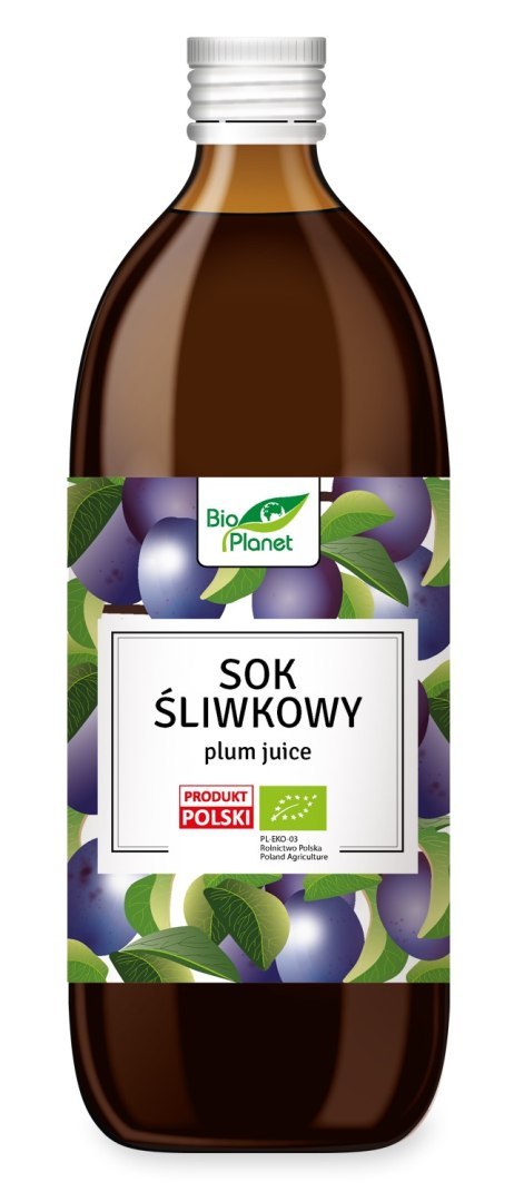 SOK ZE ŚLIWEK NFC BIO 500 ml - BIO PLANET