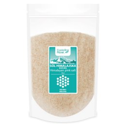 SÓL HIMALAJSKA RÓŻOWA DROBNO MIELONA 1 kg - CRYSTALLINE PLANET