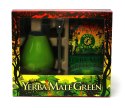 ZESTAW YERBA MATE BIO 400 g, MATERO (LOSOWY WZÓR), BOMBILLA - YERBA MATE GREEN ORGANIC