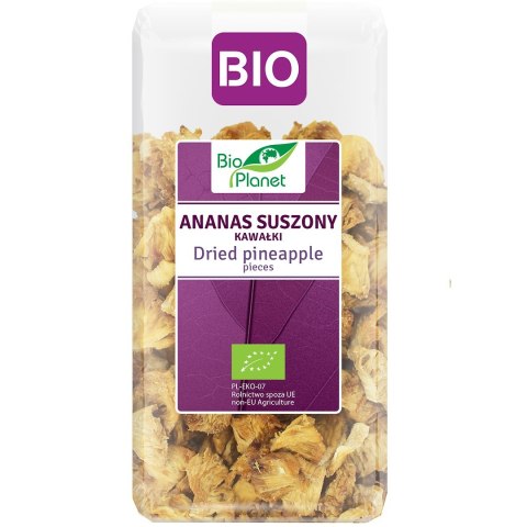 ANANAS SUSZONY KAWAŁKI BIO 100 g - BIO PLANET