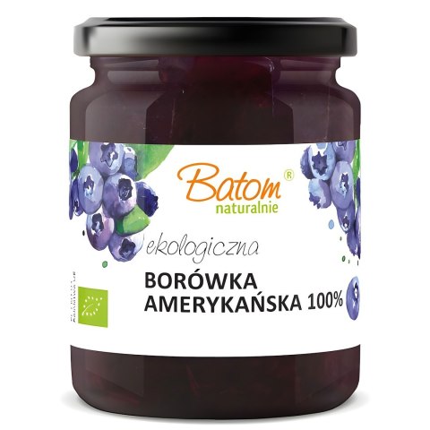 BORÓWKA AMERYKAŃSKA 100 % BIO 240 g - BATOM