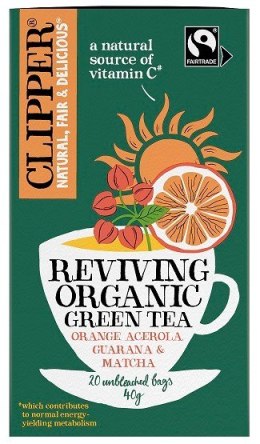 HERBATA ZIELONA Z ACEROLĄ, GUARANĄ I MATCHĄ 