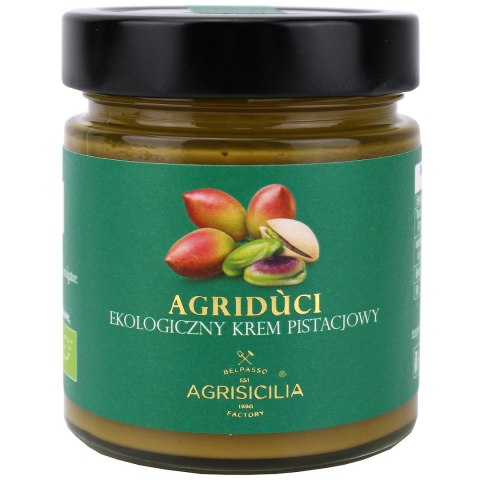 KREM PISTACJOWY 40 % BIO 200 g - AGRISICILIA