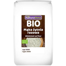 MĄKA ŻYTNIA TYP 1850 BIO 1 kg - NATURAVENA