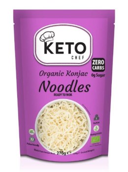MAKARON (KONJAC) GOTOWY NA WOKA BEZGLUTENOWY BIO 270 g (200 g) - KETO CHEF