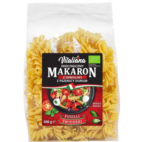 MAKARON (SEMOLINOWY) ŚWIDERKI BIO 500 g - VITALIANA