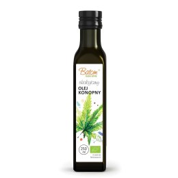 OLEJ KONOPNY TŁOCZONY NA ZIMNO BIO 250 ml - BATOM