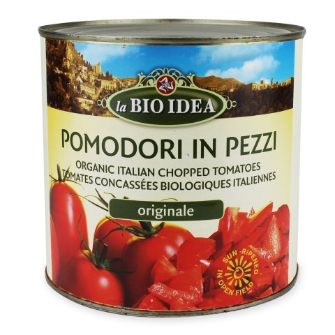 POMIDORY KROJONE BEZ SKÓRY BIO 2,5 kg - HORECA