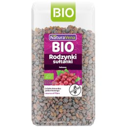 RODZYNKI SUŁTANKI BEZGLUTENOWE BIO 400 g - NATURAVENA