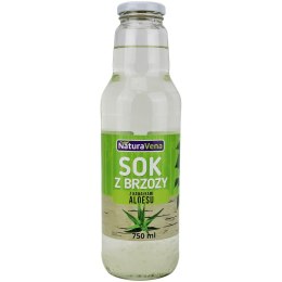 SOK Z BRZOZY Z KAWAŁKAMI ALOESU 750 ml - NATURAVENA