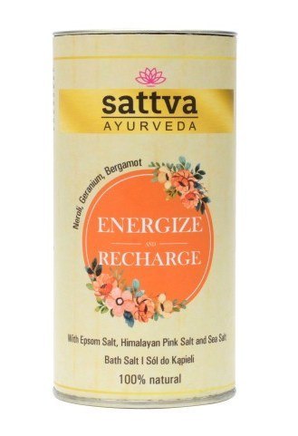 SÓL DO KĄPIELI ENERGIZE AND RECHARGE 300 g - SATTVA (AYURVEDA)