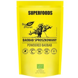 BAOBAB SPROSZKOWANY BIO 150 g - BIO PLANET SUPERFOODS