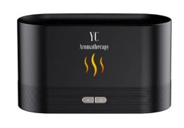 DYFUZOR ULTRADŹWIĘKOWY DO OLEJKÓW ETERYCZNYCH FLAME CZARNY - YOUR CANDLE