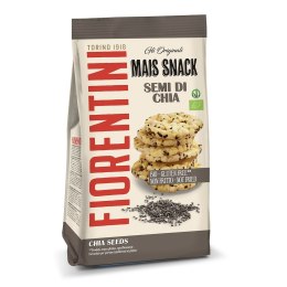 KRĄŻKI KUKURYDZIANE Z CHIA BEZGLUTENOWE BIO 50 g - FIORENTINI