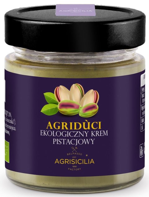 KREM PISTACJOWY 20 % BIO 200 g - AGRISICILIA