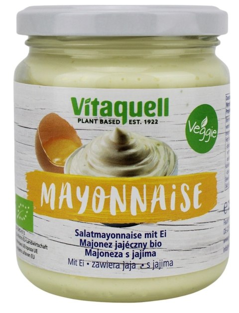 MAJONEZ JAJECZNY BIO 250 ml - VITAQUELL