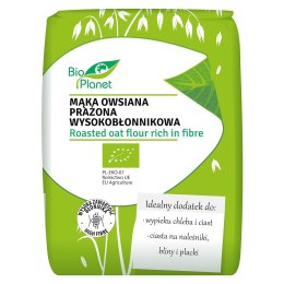 MĄKA OWSIANA PRAŻONA WYSOKOBŁONNIKOWA BIO 700 g - BIO PLANET