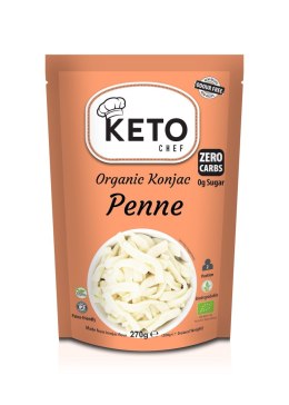 MAKARON (KONJAC) PENNE BEZGLUTENOWY BIO 270 g (200 g) - KETO CHEF