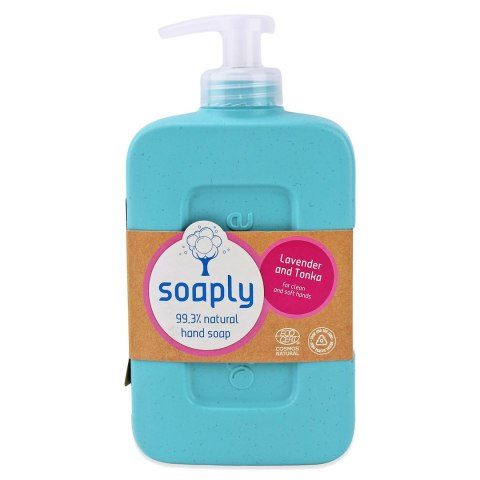 MYDŁO W PŁYNIE LAWENDA I FASOLA TONKA ECO 300 ml - SOAPLY