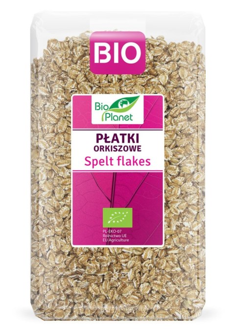PŁATKI ORKISZOWE BIO 600 g - BIO PLANET