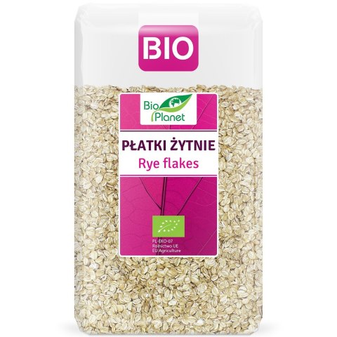 PŁATKI ŻYTNIE BIO 600 g - BIO PLANET