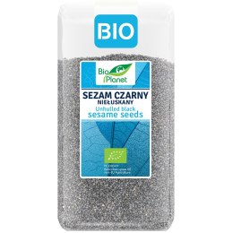 SEZAM CZARNY NIEŁUSKANY BIO 400 g - BIO PLANET