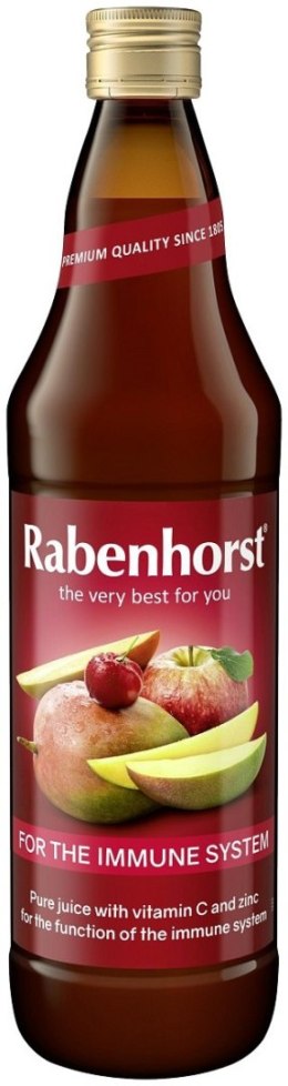 SOK WIELOOWOCOWY NFC Z CYNKIEM I WITAMINĄ C 750 ml - RABENHORST