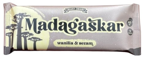 BATON DAKTYLOWY WANILIA - SEZAM MADAGASKAR BEZGLUTENOWY 40 g - ZMIANY ZMIANY