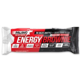 BATON ENERGY BROWNIE + KOFEINA 50 g - PALIWO DLA AKTYWNYCH