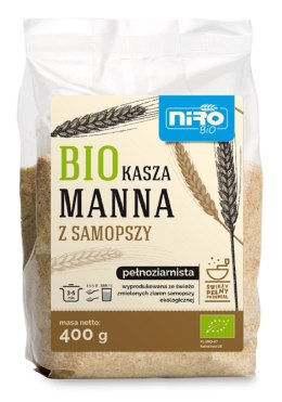 KASZA MANNA Z SAMOPSZY BIO 400 g - NIRO