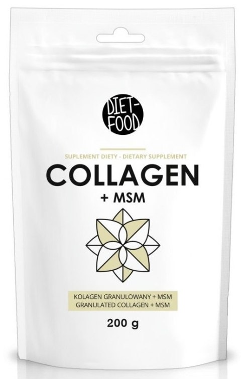 KOLAGEN + MSM INSTANT W PROSZKU 200 g - DIET-FOOD