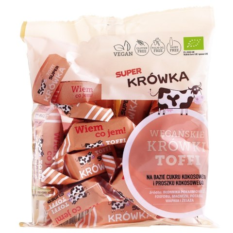 KRÓWKI TOFFI BEZMLECZNE BEZGLUTENOWE BIO 150 g - ME GUSTO (SUPER KRÓWKA)