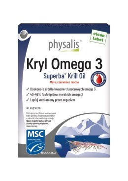 KRYL OMEGA-3 30 KAPSUŁEK - PHYSALIS