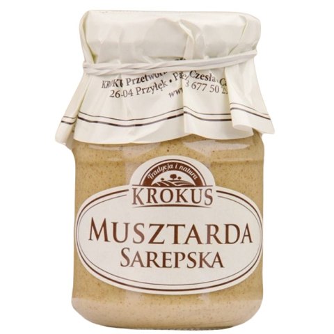 MUSZTARDA SAREPSKA 185 g - KROKUS
