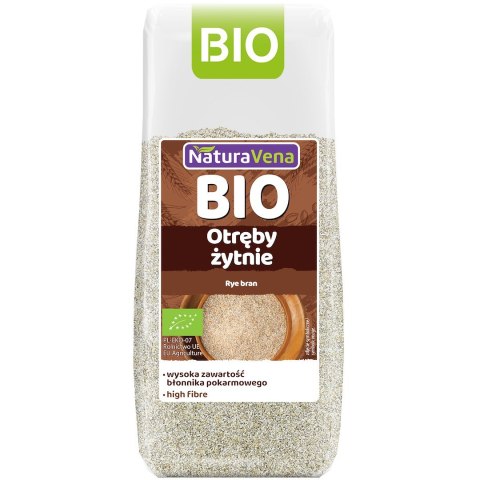 OTRĘBY ŻYTNIE BIO 200 g - NATURAVENA