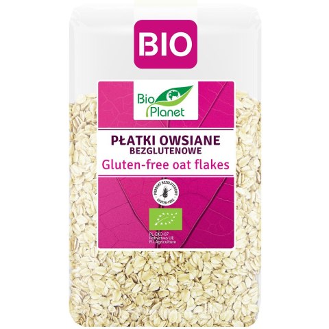 PŁATKI OWSIANE BEZGLUTENOWE BIO 1 kg - BIO PLANET